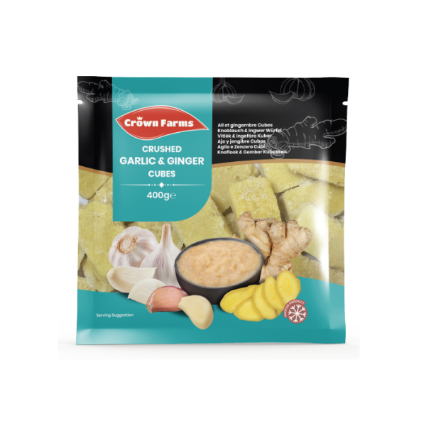 Crown Farms Crushed Ginger And Garlic Mixed Puree 400g