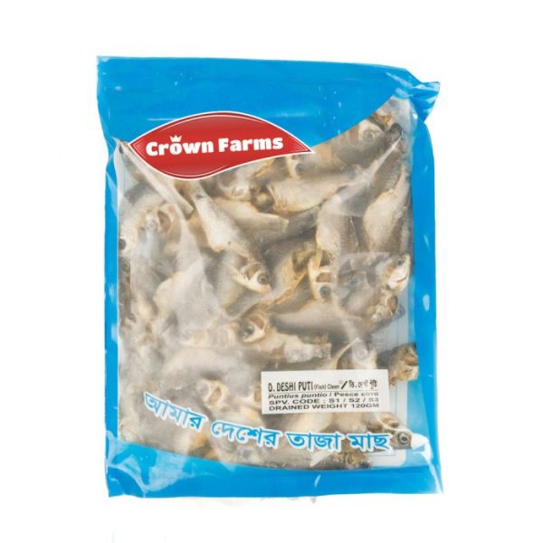 Crown Farms Dry Deshi Puti Clean 120g